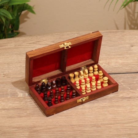 Chess wood 20x10x4 cm-2