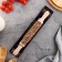 Carved rocking with patterns "Magic flower" for baking, beech, 40 mm × 350 mm