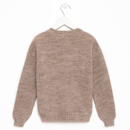 Jumper Children's Minaku: Casual Collection Kids, beige color, height 110-6