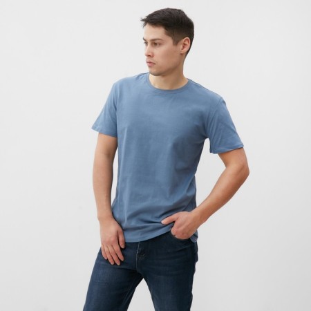 T -shirt male, gray color, size 48-4