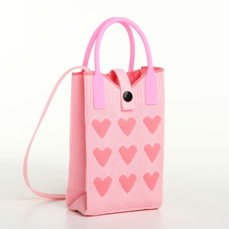 Bag on the "Choose" button, pink color