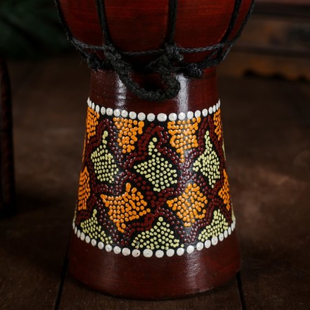 Souvenir musical instrument "Different drum -jambe" 13x13x24 cm, mix-10