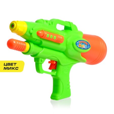 Water pistol "Grad", with pumping, 24.5 cm, Mix colors-2