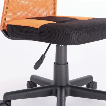 Compact Brabix "Smart MG-313", without armrests, black/orange-7