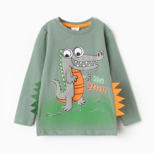 Longslit for a boy, olive color, height 98 cm