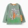 Longslit for a boy, olive color, height 98 cm