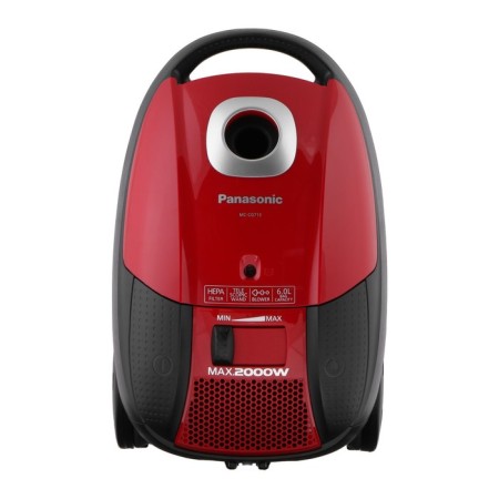 Vacuum cleaner Panasonic MC-CG713R, bag, 2000 watts, 6 l, 65 dB, cord 5 m, red-3