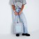 Bag - Shoper with a patch Nazamok Gray, 40 × 38 × 7 cm