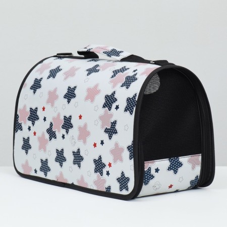 Bag - carrying for animals "stars", size m, 40 x 21 x 27 cm-5