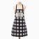 Apron "Dolyana" Best Man Black 70x60 cm, Rogozhka, 100% HL, 160g/m2