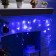 Garland "fringe" 1.8 × 0.5 m, IP20, transparent thread, 48 LED, glow blue, 8 modes, 220 V