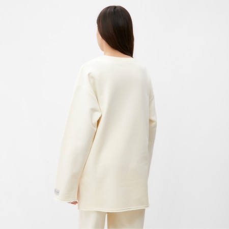 Women's sweatshirt MIST COZY STYLE, Milk, Size 50-3