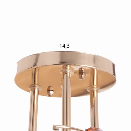 Vivian chandelier 3x40W E27 Gold Model: 2612358-5