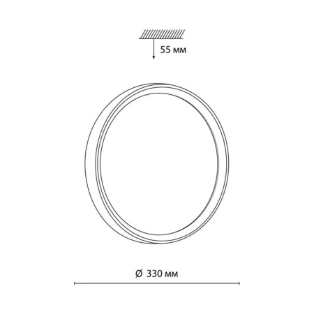 Woodi LED 30W 4000K D330 IP43-1