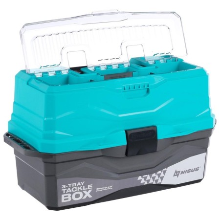 Fishing box Tackle Box Trick -heating Nisus, turquoise-2