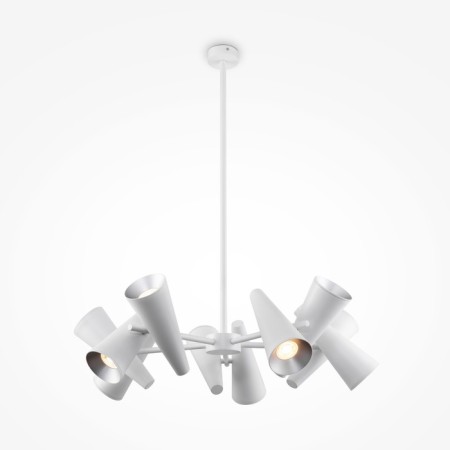 Suspended lamp GIRO 10x50W GU10