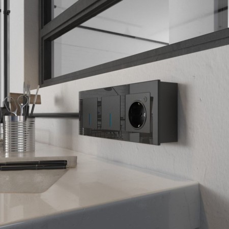 Box for overhead installation w8000008, black-2