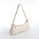 Bag Women's Baget with a zipper, white color