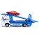 Metal machine KAMAZ "Auto Police", 20cm, movable parts, light, sound