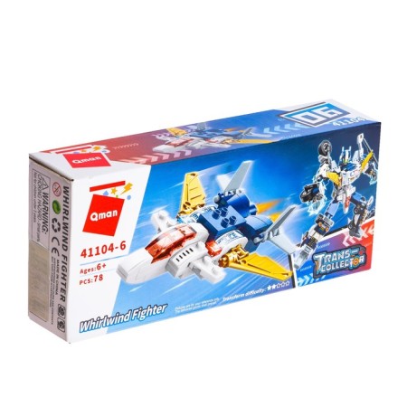 Constructor Robot Police Transport, 6 types, mix-5