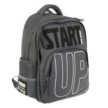 School backpack Bruno VisConti Start Up, 40 x 30 x 19 cm, ergonomic back, pencil case as a gift-1