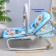 Swear-rocking chair for newborns "Transport", game arc, removable toys mix