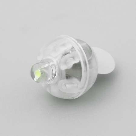 LED for a ball, round, white color, plastic-2
