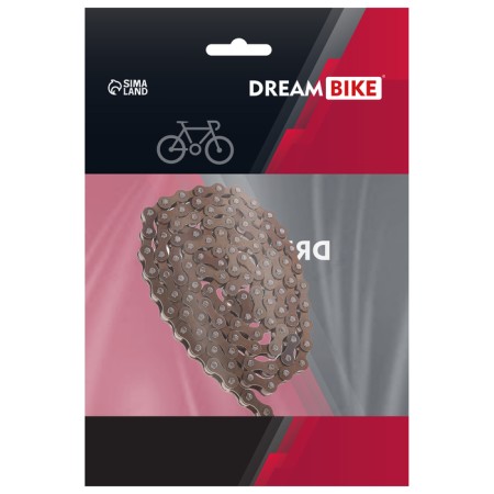 Dream Bike 1/2x1/8x114l chain, 1 speed, 114 links, with a lock-2