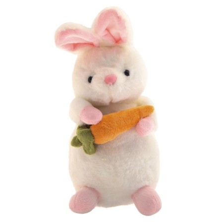 Soft toy "Rabbit with carrots"