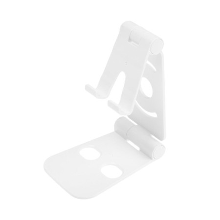 Luazon phone stand, adjustable height, silicone inserts, white-7