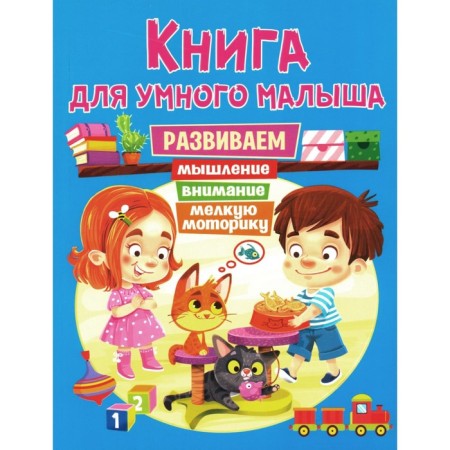 A book for a smart baby. We develop thinking, attention, fine motor skills. Ed. Fedanova Yu., Skiba T.