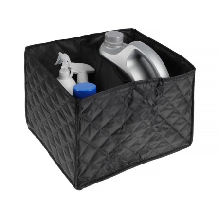 Organizer in the trunk of a car, folding, quilted, oxford, 38 × 31 × 25 cm, black