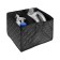 Organizer in the trunk of a car, folding, quilted, oxford, 38 × 31 × 25 cm, black