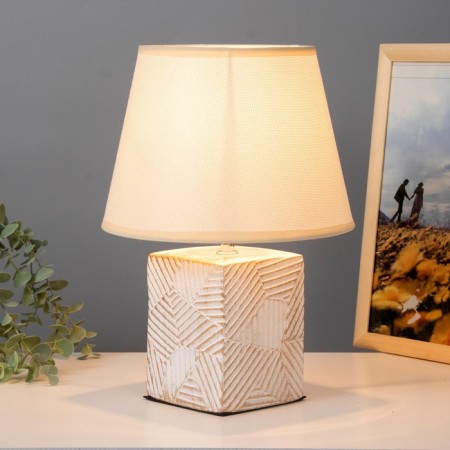 Versalaye table lamp E14 40W white-gold 22x22x31 cm Risalux-1