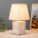 Versalaye table lamp E14 40W white-gold 22x22x31 cm Risalux