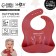 Badion for feeding children, silicone, Mum & Baby, 23x4x29, cherry