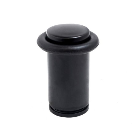 The door limiter "Standard" 588A-1 BN, black color, cylinder
