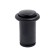 The door limiter "Standard" 588A-1 BN, black color, cylinder