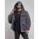 Plush jacket men's, size 56, color gray