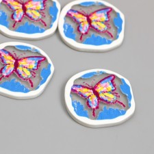 Acrylic Gater Watercolor Decor 0.2x3.2 cm 0.2x3.2