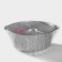 Cauldrons form for baking (pan with a lid) from foil, 3.5 liters