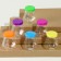 The basis for creativity and decor is a jar with a lid "City", size - 6 × 5 × 5 cm, color mix