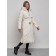 Coat insulated winter female, size 42, light-beige color