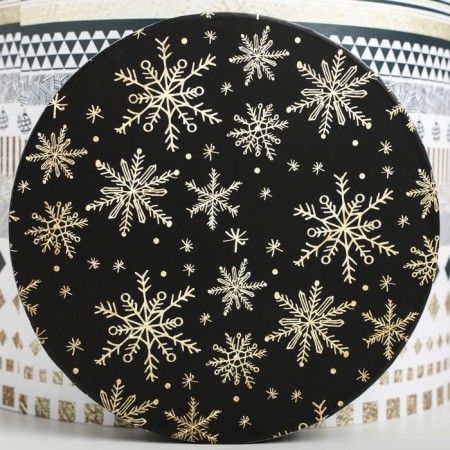 A set of gift boxes 5 in 1 "Izmoroz", 13 x 14–19.5 x 22 cm 3580137, New Year-4