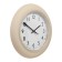 Watch Wall Interior "Classics", silent, D-30.5 cm, beige matte body