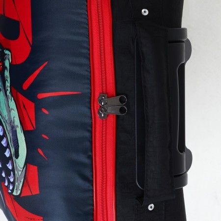 Small 16 suitcase, a lightning department, an outer pocket, black color-5