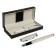 Gift feature, in the leatherette case, white body with silver