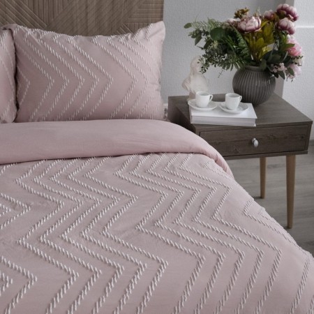 Bed linen 2 joint venture “wave”, size 220x240 cm, 175x215 cm, 50x70 cm - 2 pcs-1