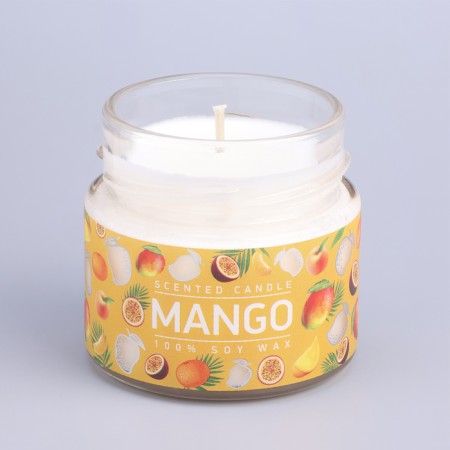 Aromatic candle in the Bank "Mago Marakuya", owl wax, 80 g-4