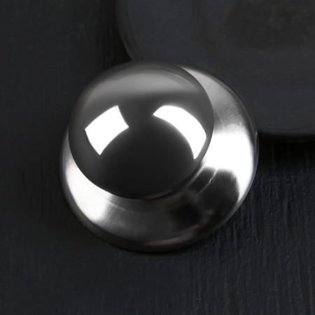 Metallic dishes handle for dishes, D = 5.5 cm